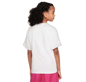 Nike G Nsw Tee Boy Essntl Lbr Çocuk T-Shirt Beyaz
