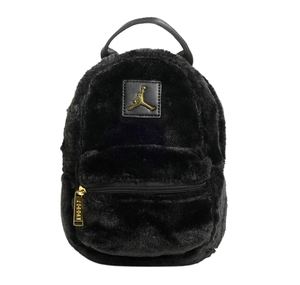 Nike Jag Faux Fur Mını Backpack Sırt Çantası Siyah