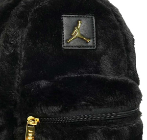 Nike Jag Faux Fur Mını Backpack Sırt Çantası Siyah