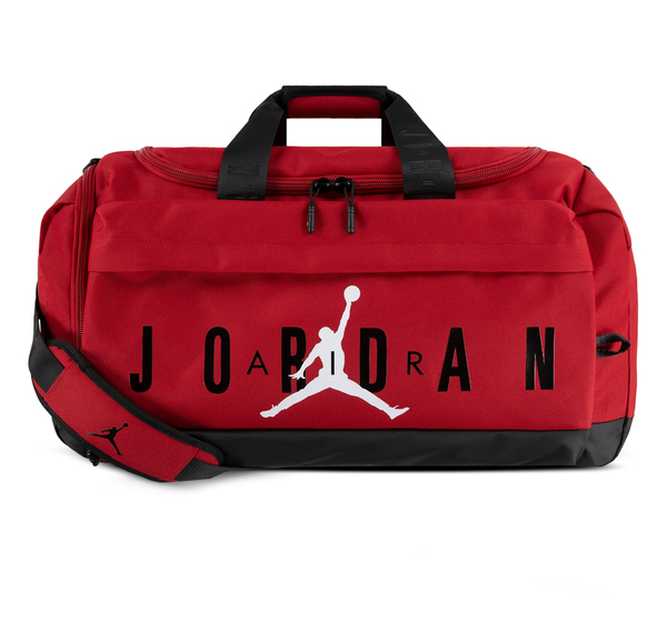 Jordan Jam Velocıty Duffle Spor Çantası Kırmızı Jordan Jam Velocıty Duffle Spor Çantası Kırmızı
