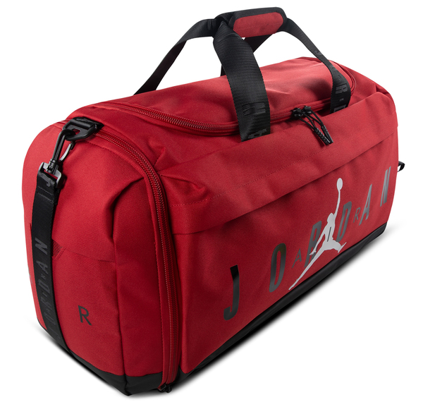Jordan Jam Velocıty Duffle Spor Çantası Kırmızı Jordan Jam Velocıty Duffle Spor Çantası Kırmızı
