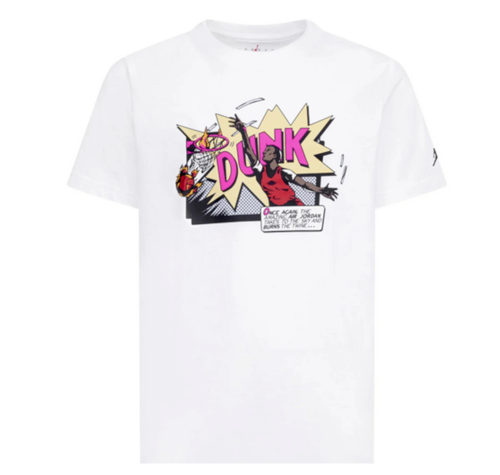 Nike Jdb A r Jordan Com cs Dunk Ss Cocuk Beyaz T Shirt Sneakscloud