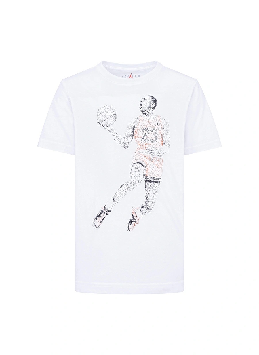 Детская футболка Nike Jdb Air Jordan Dots Ss Tee