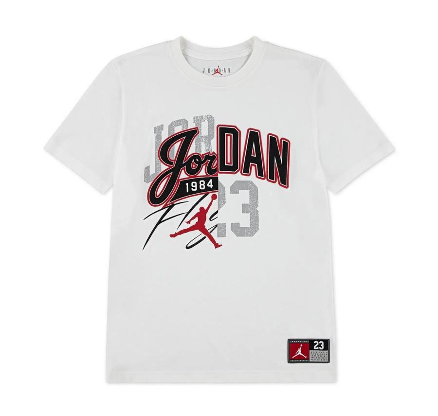 Nike Jdb Jordan Varsıty Splıt Çocuk T-Shirt Beyaz Nike Jdb Jordan Varsıty Splıt Çocuk T-Shirt Beyaz