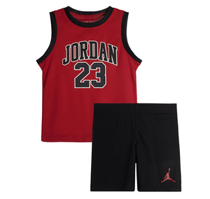 Jordan 23 Jersey Set Çocuk T-Shirt Kırmızı