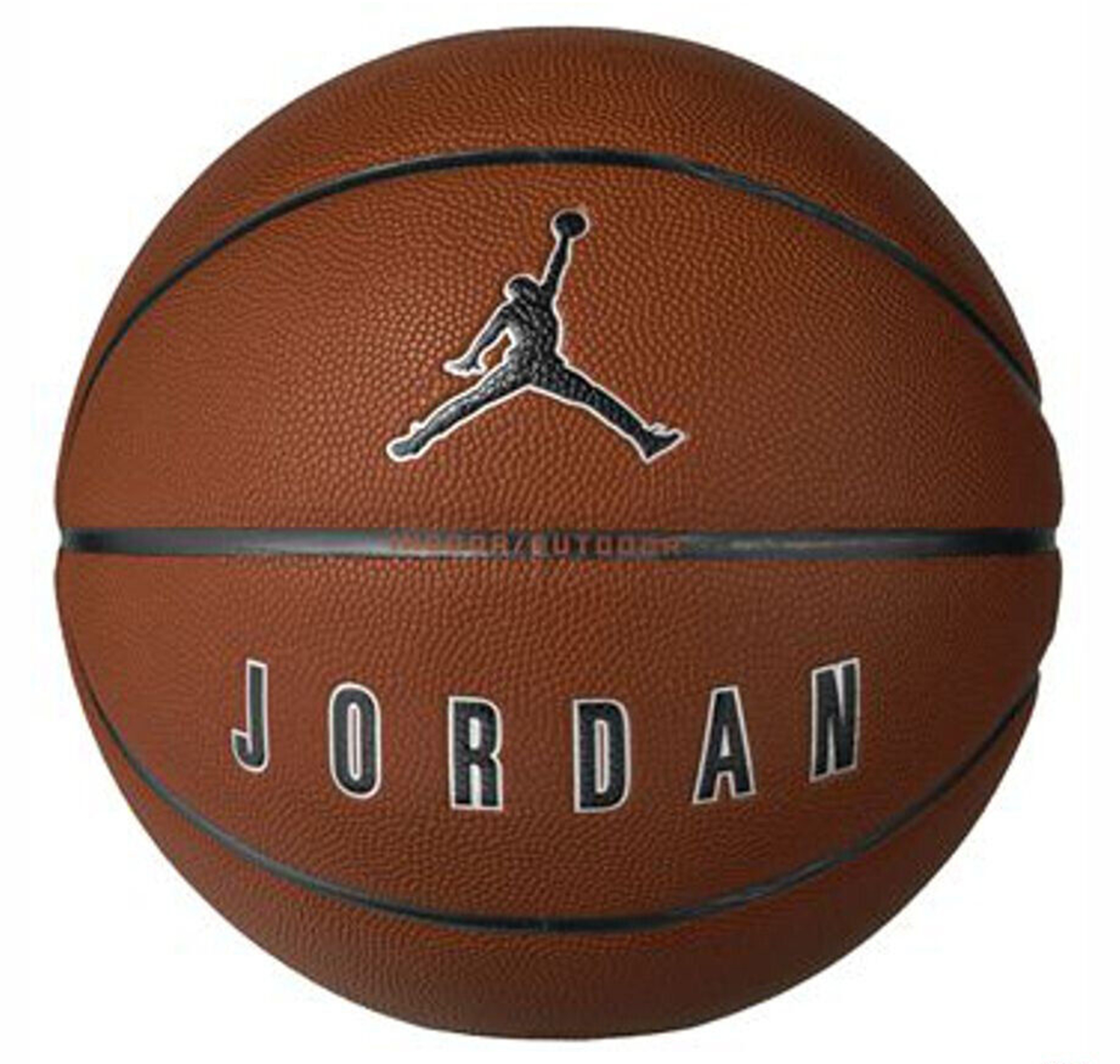 Unisex  Nike Jordan Ultimate 2.0 8P Deflated Amber-Black-Metallic Si Basketbol Topu для баскетбола