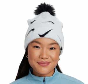 Nike K Nk Peak Beanıe Sc Pom Beyaz