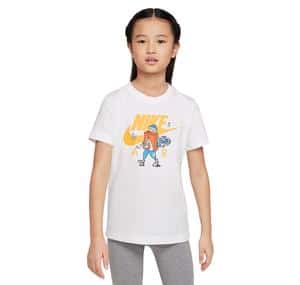 Nike K Nsw Tee Boxy 2 Çocuk T-Shirt Beyaz