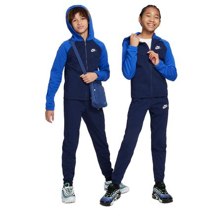 Nike K Nsw Tracksuıt Poly Hd Fz Lbr Çocuk Eşofman Takımı Lacivert