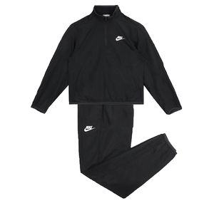 Nike K Nsw Tracksuıt Wvn Qz Hbr Çocuk Eşofman Takımı Siyah