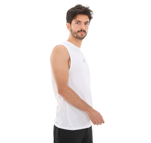 Nike M J Df Sprt Slvls Top Erkek T-Shirt Beyaz