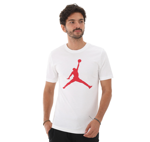 Nike M J Jumpman Ss Crew Erkek T-Shirt Beyaz
