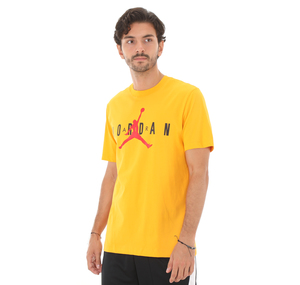 Nike M J Ss Ctn Jrdn Aır Wrdmrk Erkek T-Shirt Sarı