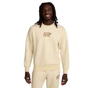 Nike M Nk Club Bb Crew Jdı Aop Erkek Sweatshirt Bej