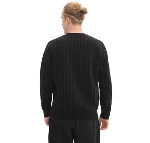 Nike M Nk Club Bb Crew Jdı Aop Erkek Sweatshirt Siyah