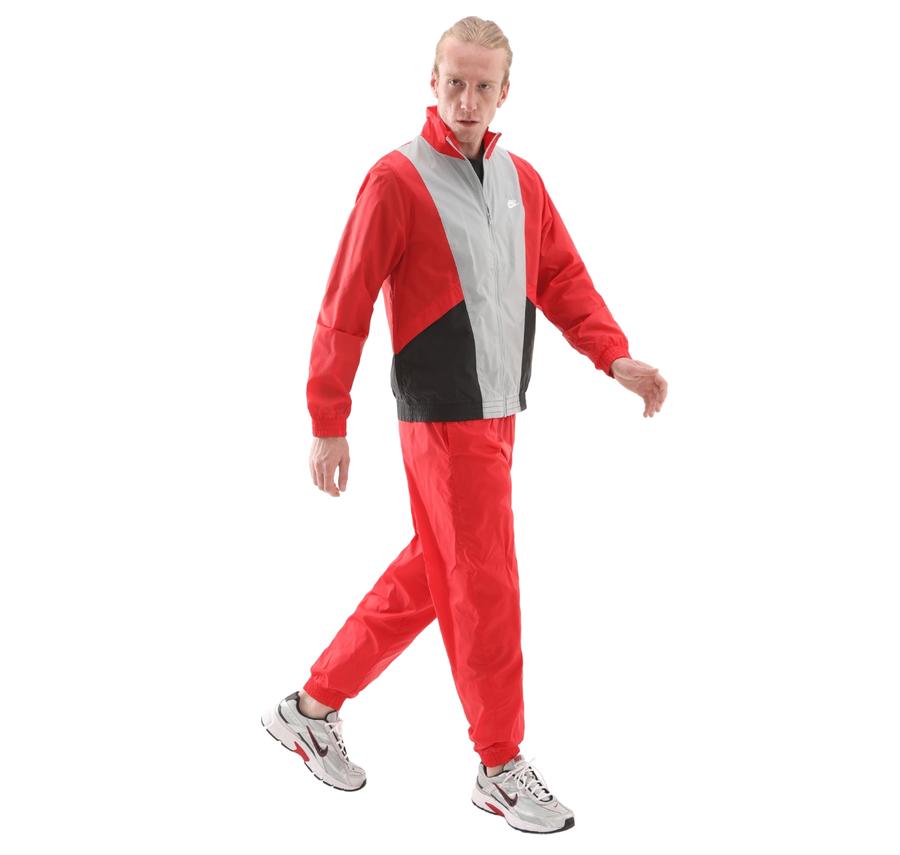Nike M Nk Club Wvn Trk Suıt Erkek Eşofman Takımı Kırmızı Nike M Nk Club Wvn Trk Suıt Erkek Eşofman Takımı Kırmızı
