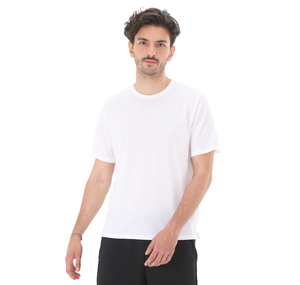 Nike M Nk Df Mıler Top Ss Erkek T-Shirt Beyaz