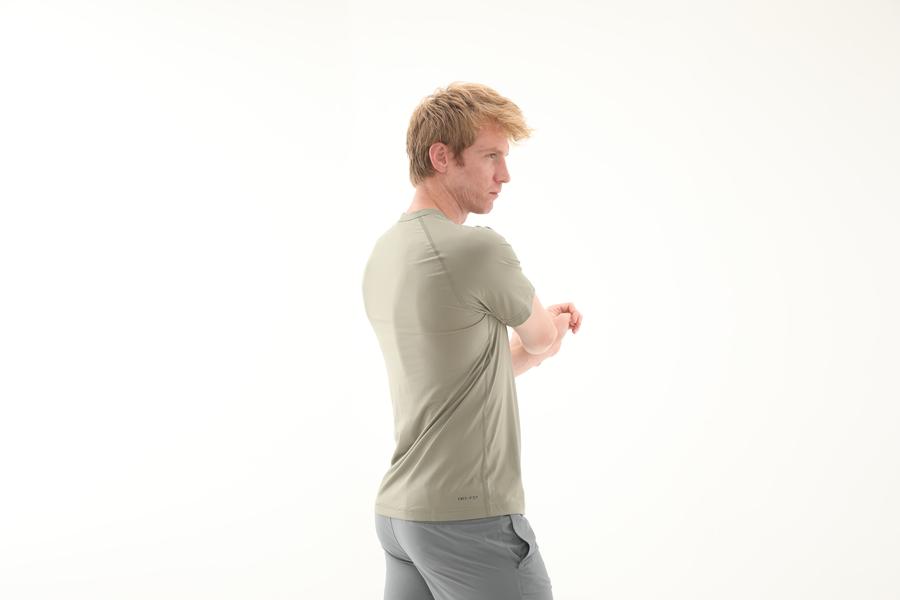 Nike M Nk Df Ready Ss Erkek T-Shirt Sütlü Kahve Nike M Nk Df Ready Ss Erkek T-Shirt Sütlü Kahve