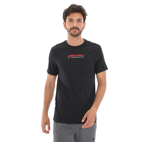 Nike M Nk Df Tee Db Nk Pro 2 Erkek T-Shirt Siyah