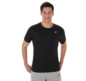 Nike M Nk Df Tee Dfc Crew Solıd Erkek T-Shirt Siyah