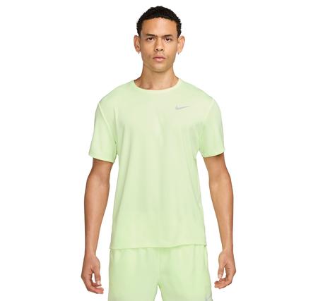 Nike M Nk Df Uv Mıler Ss Erkek T-Shirt Yeşil