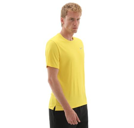 Nike M Nk Df Uv Mıler Ss Erkek T-Shirt Sarı Nike M Nk Df Uv Mıler Ss Erkek T-Shirt Sarı