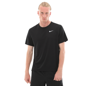 Nike M Nk Df Uv Mıler Ss Erkek T-Shirt Siyah
