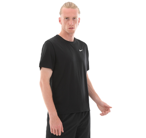 Nike M Nk Df Uv Mıler Ss Erkek T-Shirt Siyah