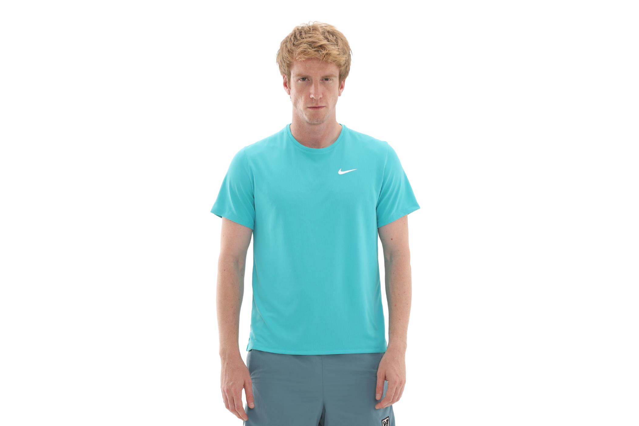 Мужская футболка Nike M Nk Df Uv Miler Ss Turkuaz