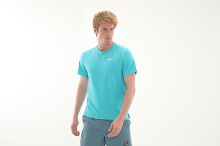 Nike M Nk Df Uv Mıler Ss Erkek T-Shirt Turkuaz
