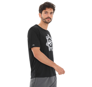 Nike M Nk Df Wr Mıler Gx Ss Erkek T-Shirt Siyah