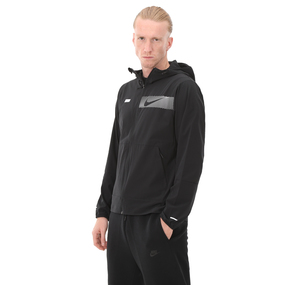 Nike M Nk Rpl Flsh Unlımıted Hd Jkt Erkek Yağmurluk-Rüzgarlık Siyah