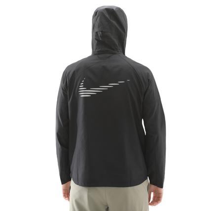 Nike M Nk Rpl Mıler Flash Jkt Erkek Yağmurluk-Rüzgarlık Siyah