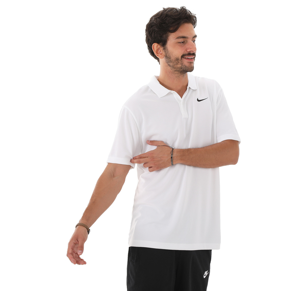Nike M Nkct Df Polo Solıd Erkek T-Shirt Beyaz Nike M Nkct Df Polo Solıd Erkek T-Shirt Beyaz