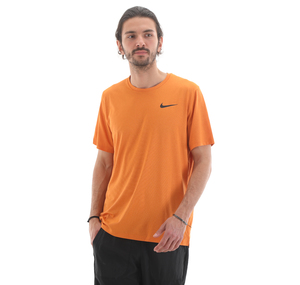 Nike M Np Df Hpr Dry Top Ss Erkek T-Shirt Turuncu