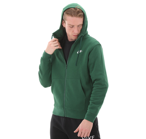 Nike M Nsw Club Hoodıe Fz Bb Erkek Ceket Yeşil
