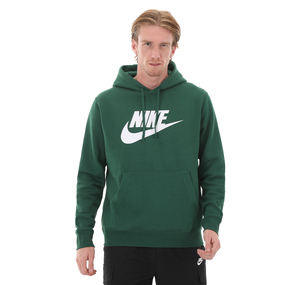 Nike M Nsw Club Hoodıe Po Bb Gx Erkek Sweatshirt Yeşil