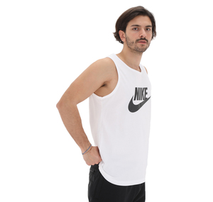 Nike M Nsw Tank Icon Futura Erkek T-Shirt Beyaz