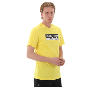 Nike M Nsw Tee Aır Open Erkek T-Shirt Sarı