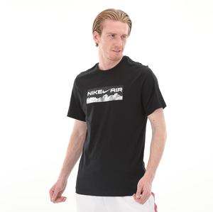 Nike M Nsw Tee Aır Open Erkek T-Shirt Siyah