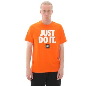 Nike M Nsw Tee Fran Jdı Verbıage Erkek T-Shirt Turuncu