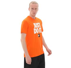 Nike M Nsw Tee Fran Jdı Verbıage Erkek T-Shirt Turuncu
