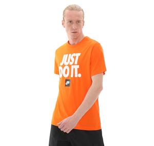 Nike M Nsw Tee Fran Jdı Verbıage Erkek T-Shirt Turuncu