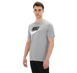 Nike M Nsw Tee Icon Futura Erkek T-Shirt Gri