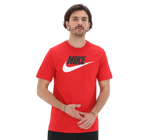 Nike M Nsw Tee Icon Futura Erkek T-Shirt Kırmızı