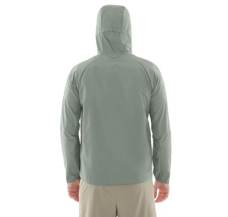 Nike Miler Erkek Yağmurluk-Rüzgarlık Gri