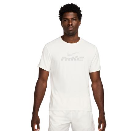 Nike Miler Flash Erkek T-Shirt Beyaz