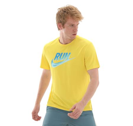 Nike Miler Run Energy Erkek T-Shirt Sarı