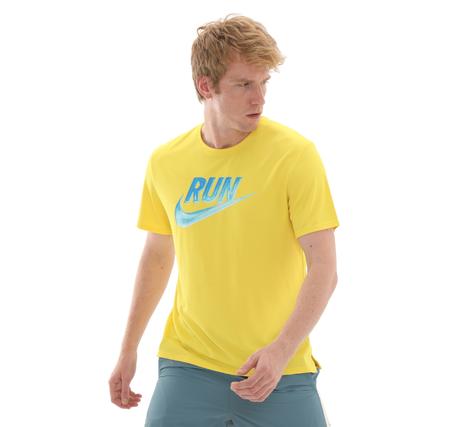 Nike Miler Run Energy Erkek T-Shirt Sarı