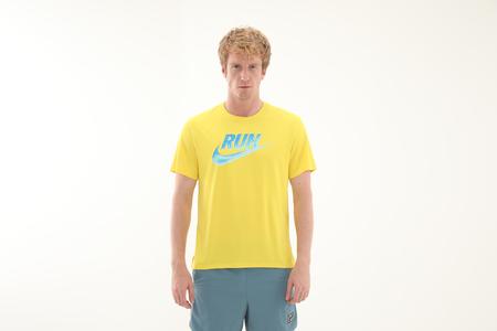 Nike Miler Run Energy Erkek T-Shirt Sarı